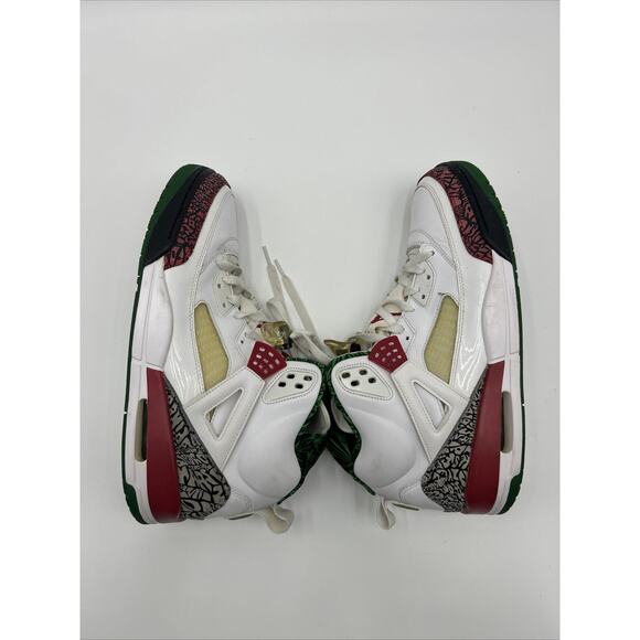 Nike Air Jordan Spizike 315371-125 White Varsity Red Cement Grey Men’s Size 14